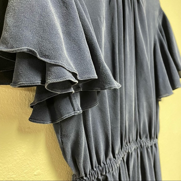 Michael Kors Collection 100% silk navy dress - Picture 10 of 11